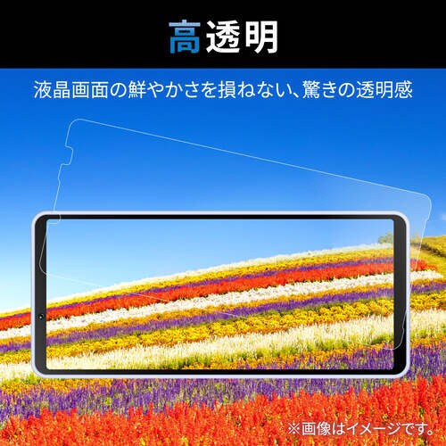 Xperia 10 V フィルム 高透明 抗菌