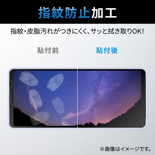 Xperia 10 V フィルム 反射防止 抗菌