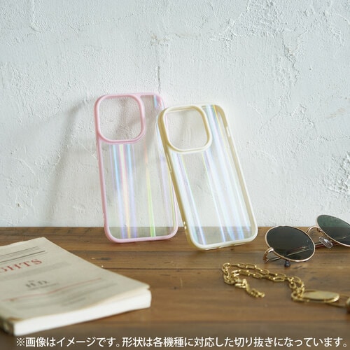 AQUOS wish3 ケース オーロラ ホワイト