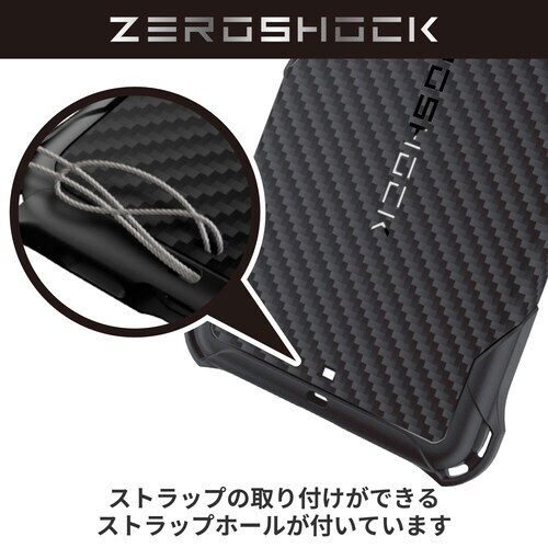 Xperia 10V ケース グリップ ブラック