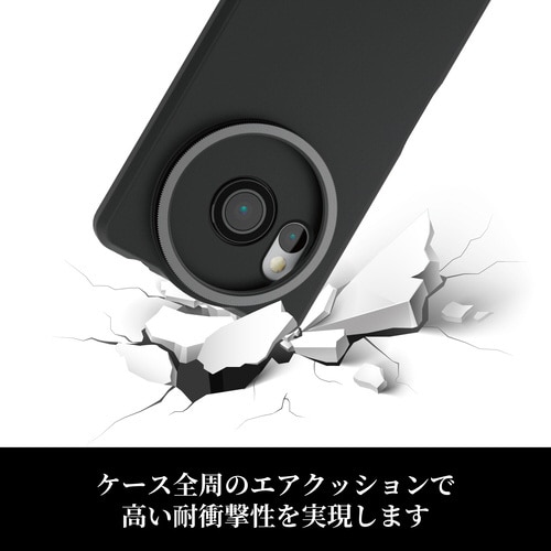 AQUOS R8 SH−52D ケース ブラック