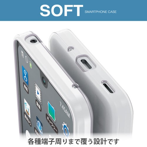 AQUOS wish3 ケース クリア