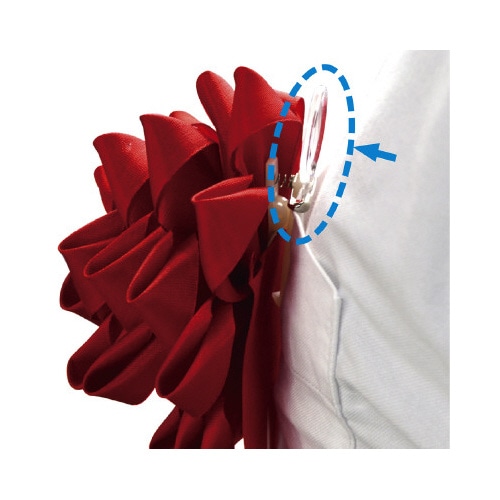 ルーペ 胸章用取付具