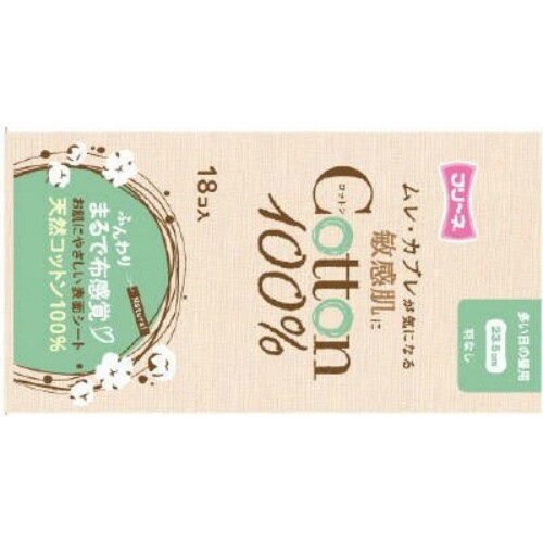 フリネコットン100%多い日の昼用羽なし×6