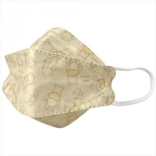 立体マスク大人用くまのプさんMSKSH4×10