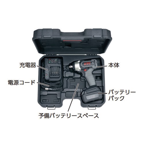 コードレストルクリミットインパクトレンチセット