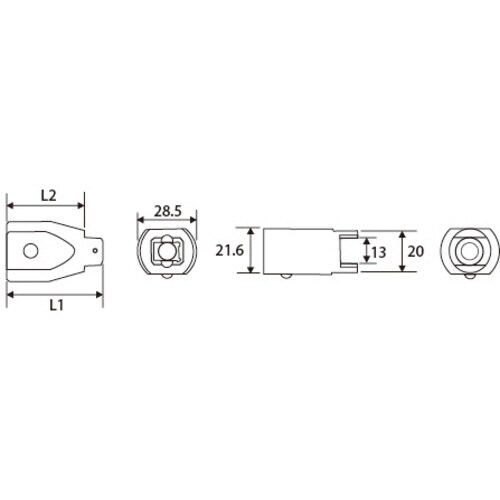 交換ヘッドアダプタ
