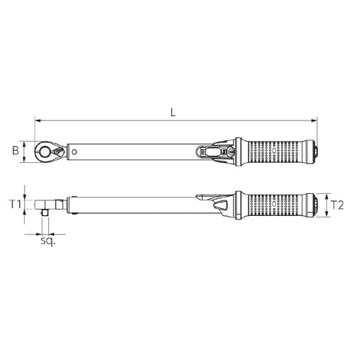 25.4SQプレセットトルクレンチ