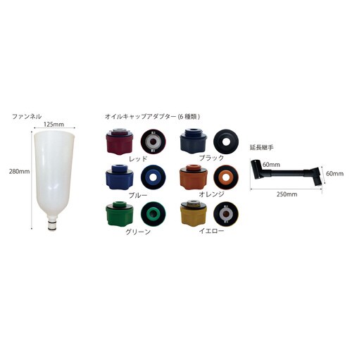 オイルファンネルアダプターキット