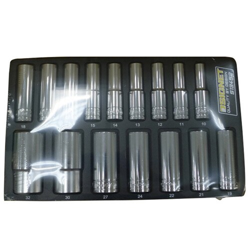 1/2DR 16組 ディープソケットセット