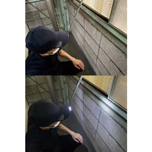 LEDキャップ クールネイビー