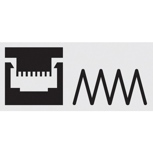 ウエスタンプラグ圧着ペンチ 6/8ピン