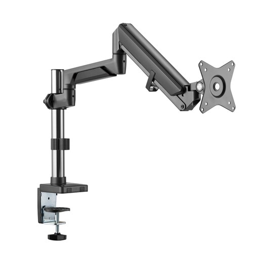 液晶ディスプレイアーム ガススプリング式グレー