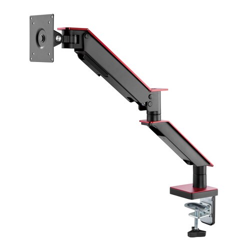 ゲーミングディスプレイアーム 1画面 レッド