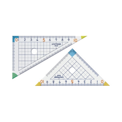 算数三角定規×10
