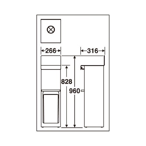 Store Style 傘袋スタンド プレスタック