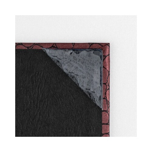 証書ファイルA4 クロコ調ツヤ ピンク×5