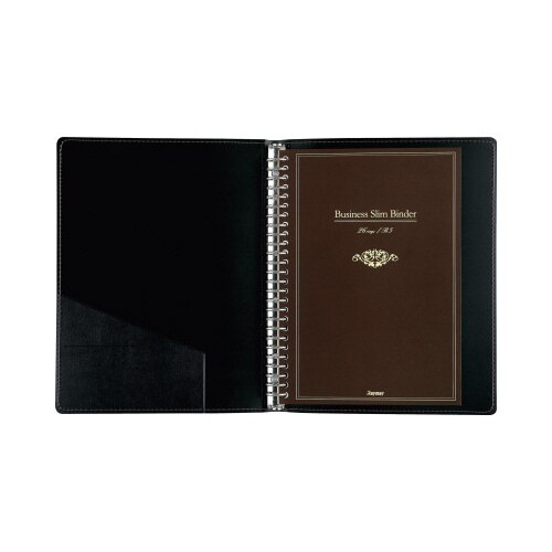 ビジネススリムバインダー B5 ブラウン×2