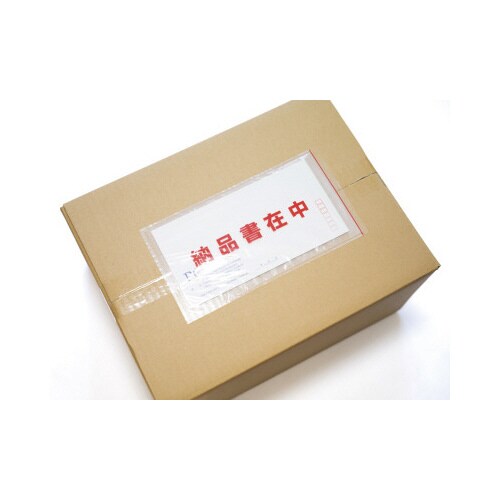 ポケ部分糊納品書 長3 145×270 2000枚