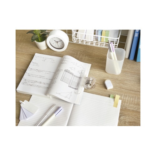 オモクリップ ブック用 透明×4