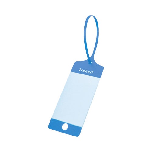 ネームタグトランジット ブルー