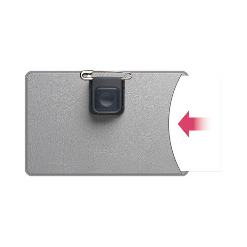 ブラッシュ ソフトカードケース 名刺サイズ 5個