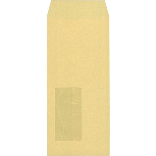 洋2カマス貼窓明封筒No.2クラフト枠無1000枚