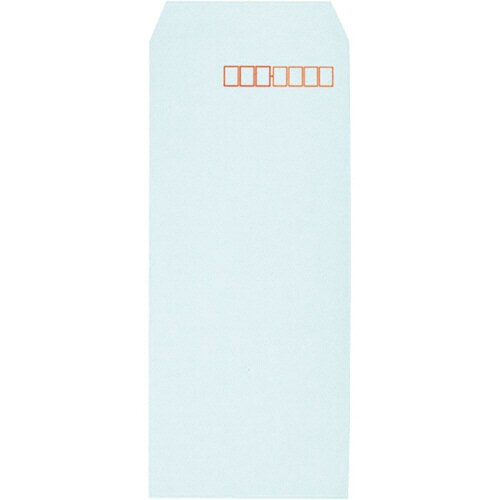 封筒長形4号80gHiソフトブルー1000枚