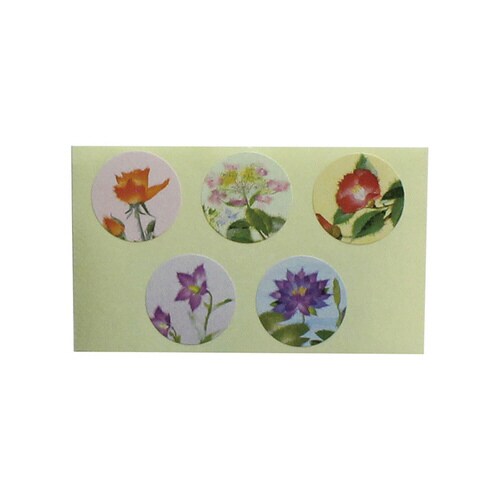 ちぎり絵・花いろいろ袋 チ101 5枚入×20