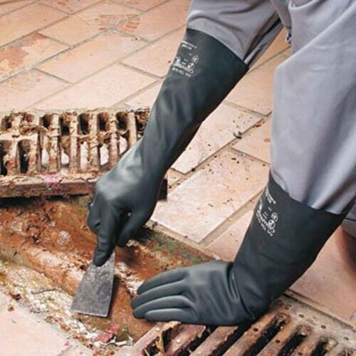 化学防護手袋 カマプレン サイズ8(M) 10双入