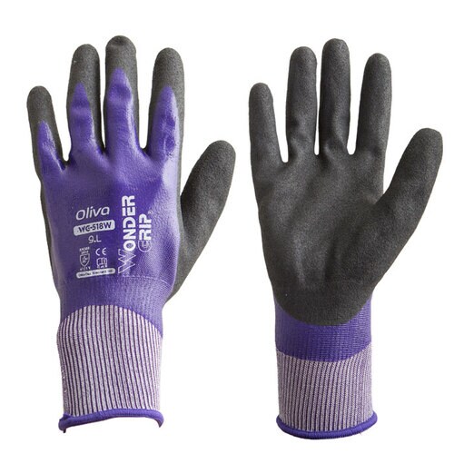 ワンダーグリップ オリバ パープル Mサイズ(10