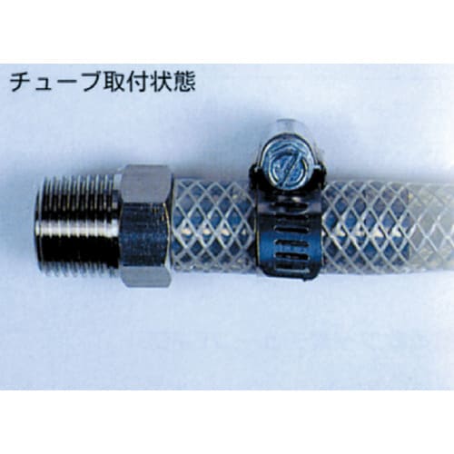 柔軟フッ素ホースE−PDB用継手(ニップルタイプ)