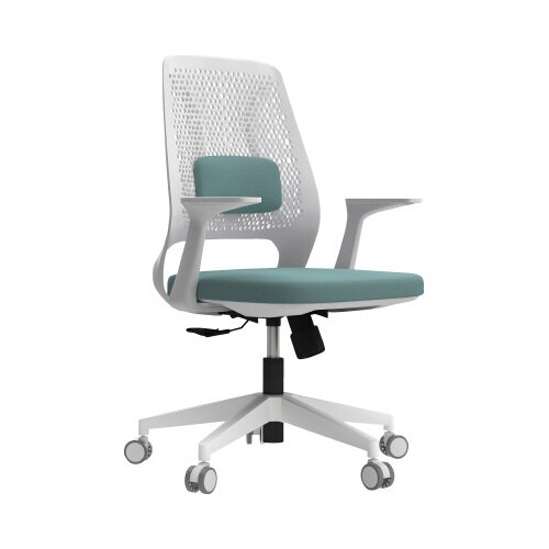 オフィスチェア300肘付きBL