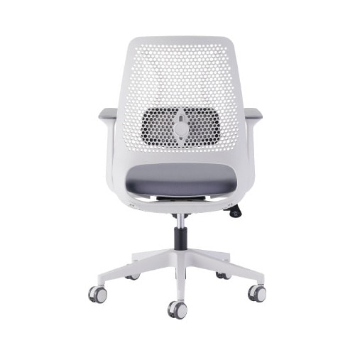 オフィスチェア300肘付きGY