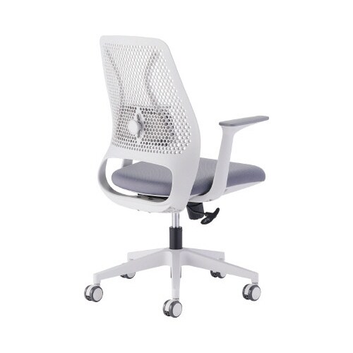 オフィスチェア300肘付きGY