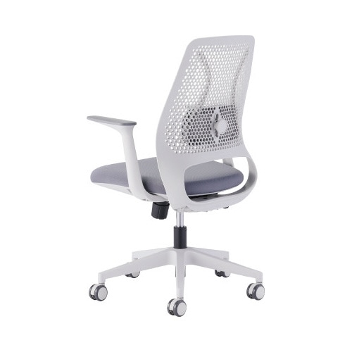 オフィスチェア300肘付きGY