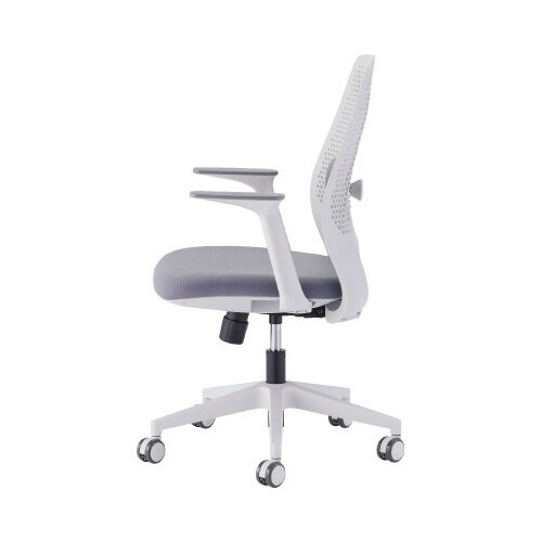 オフィスチェア300肘付きGY