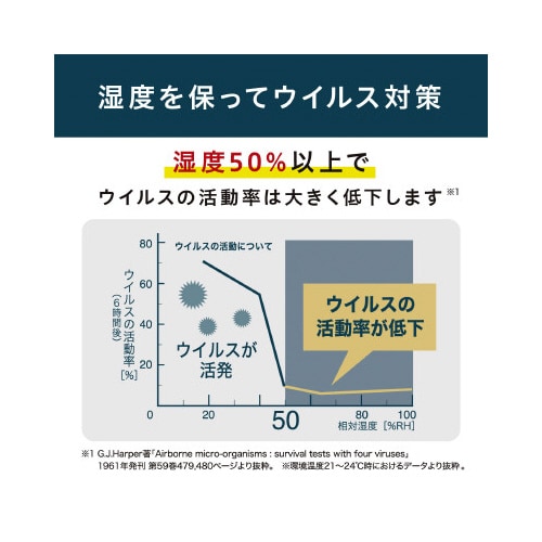 丸洗いスチーム加湿器 ホワイト