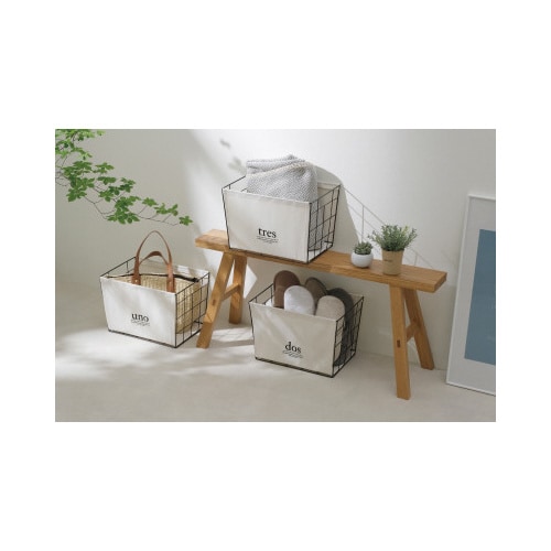 ワイヤーバスケット アイボリー(DOS)