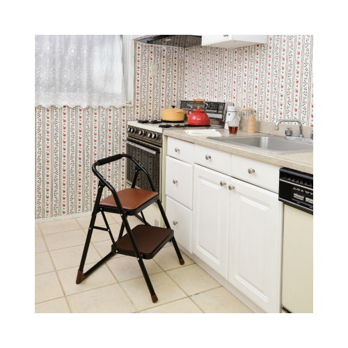 ハンドル付きチェアー踏み台2段