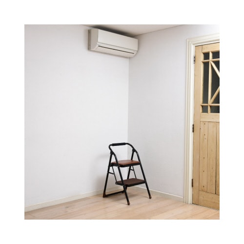 ハンドル付きチェアー踏み台2段