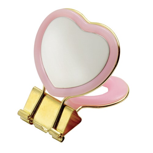 ハートミラークリップ 1個 5枚