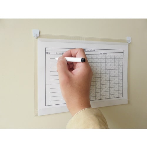 チェックシート用スライドホルダー 1枚 5枚