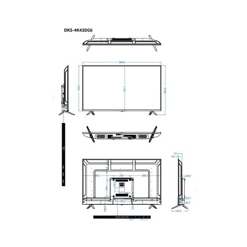 43型 液晶ディスプレイ