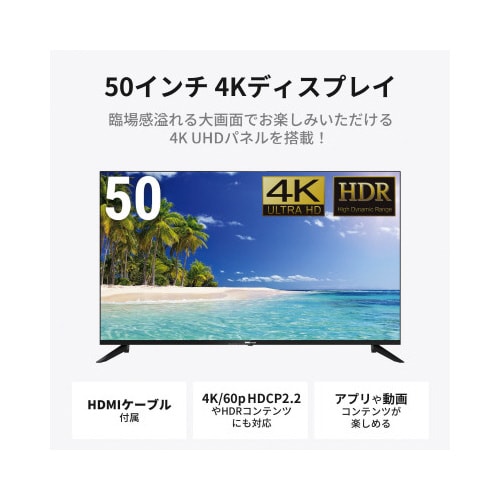 50型 液晶ディスプレイ