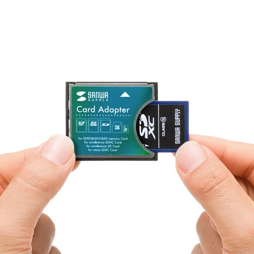 SDXC用CF変換アダプタ