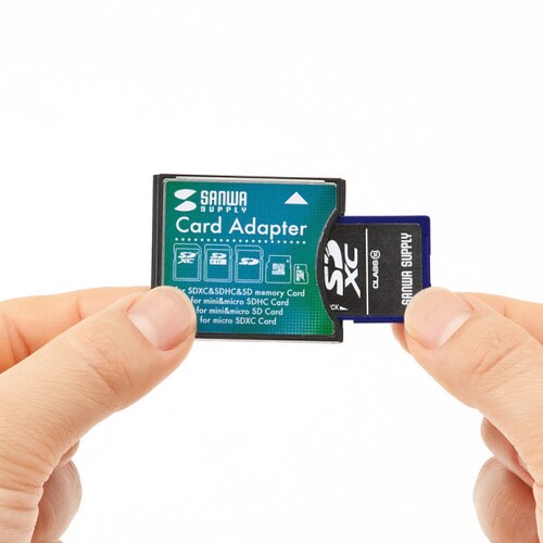SDXC用CF変換アダプタ