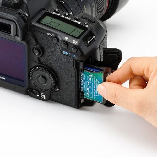 SDXC用CF変換アダプタ