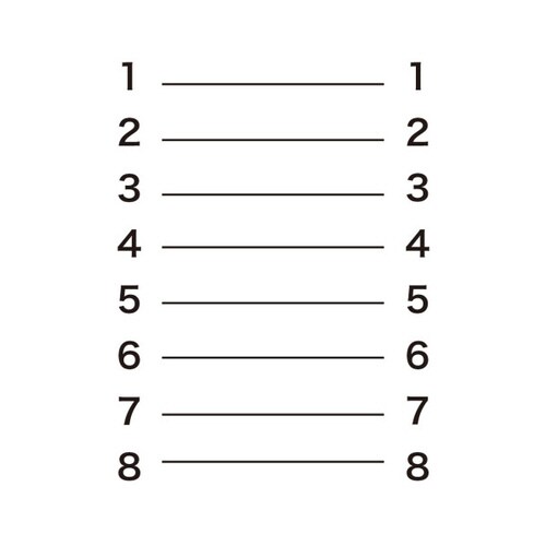 RJ−45中継アダプタ(カテゴリ7)