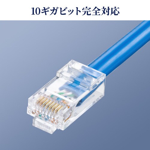 カテゴリ6A RJ−45コネクタ 単線用